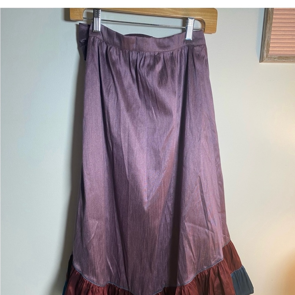 Anthropologie sachin & Babi color blocked Mindi skirt sz 4 - Picture 8 of 10